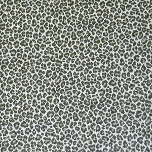 Cotton Cheetah Cub Black Fabric